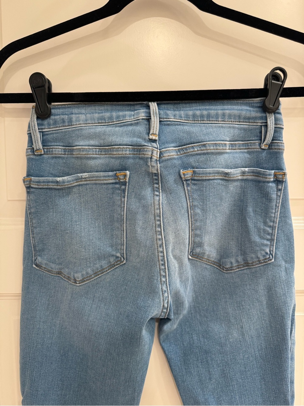 Frame Le High Skinny faded high-rise skinny jeans - Picture 6 of 6